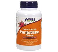Now Foods Pantethine Double Strength 600 mg, 60 Softgels