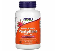 Now Foods, Pantethine, Double Strength, 600 mg, 60 Softgels