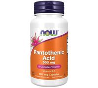 NOW Foods Pantothenic Acid, 500mg, 100 caps