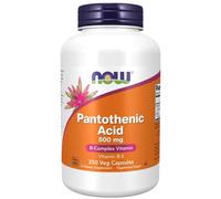 NOW Foods Pantothenic Acid, 500mg, 250 caps