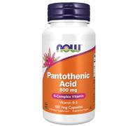 Now Foods - Pantothenic Acid | Vitamin B5 for Energy and Stress Support - 500mg, 100 Capsules