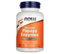 Now Foods Papain Papaya Enzyme Digestive Support Chewable 180 Lozenges
