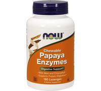 Now Foods Papaya Enzyme, Chewable - 180 lozenges - Digestive Support