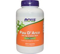 Now Foods, Pau D' Arco, 500 mg, 250 Capsules