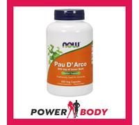 Now Foods PAU D'Arco, 500mg, 250 Vegetarian Capsule