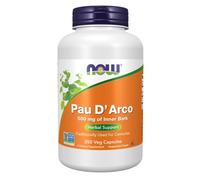 NOW Foods Pau D'Arco 500mg Capsules 250 Capsules