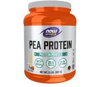 NOW Foods Pea Protein Source of Highly Bioavailable Protein 907g Vanilla Toffee