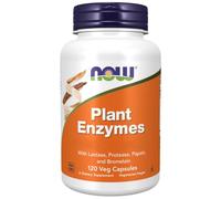 Now Foods, Plant Enzymes, 120 Vegan Capsules, Lab-Tested, Plant-Based, Gluten Free, Soy Free, Vegetarian