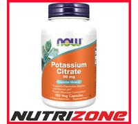 Now Foods Potassium Citrate 99mg Muscle Health Nervous System Support 180 vcaps