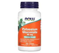 Now Foods - Potassium Gluconate 99mg | Supports Electrolyte Balance - 100 Tablets