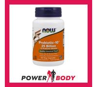 NOW Foods Probiotic-10™ 25 Billion 50 Veg Capsules Healthy Intestinal Flora