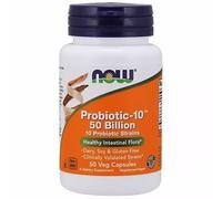 NOW Foods Probiotic-10 50 Billion 50 Veg Capsules, Digestive Health, Gut Health
