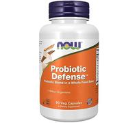 Now Foods Probiotic Defense, Good Bacterial Cultures, Lactobacillus & Bifidobacterium, 90 Capsules, Lab Tested, Non-GMO, Vegetarian, Probiotic Complex