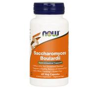 NOW Foods Probiotic Supplement Saccharomyces Boulardii 5 Billion CFU - 60 vcaps