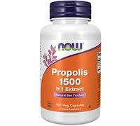 Now Foods, Propolis 1500 (5:1 Extract), Bee Propolis, 100 Capsules, Soy Free, Gluten Free, Non-GMO