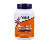 NOW Foods Quercetin with Bromelains, 120 vcaps