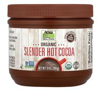 NOW Foods, Real Food, Cocoa Lovers, Organic Slender Hot Cocoa, 10 oz (284 g)