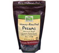 Now Foods, Real Food, Honey Roasted Pecans, 8 oz (227 g)