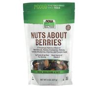 NOW Foods, Real Food, Nuts About Berries, 8 oz (227 g)