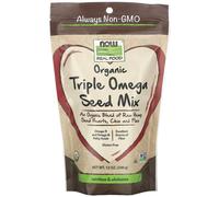 NOW Foods, Real Food, Organic Triple Omega Seed Mix, 12 oz (340 g)