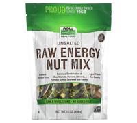 NOW Foods, Real Food, Raw Energy Nut Mix, Unsalted, 16 oz (454 g)