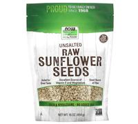 NOW Foods, Real Food, Raw Sunflower Seeds, Unsalted, 16 oz (454 g)