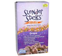 Now Foods, Real Food, Slender Sticks, Active, Grape, 12 Sticks, (4 g) Each