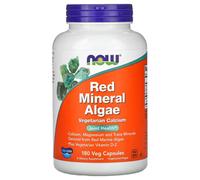 NOW Foods Red Mineral Algae - 180 Vegan Capsules