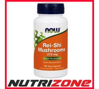 NOW Foods Rei-Shi Mushrooms 270mg Brain Memory Support - 100 vcaps