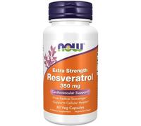 NOW Foods Resveratrol, Extra Strength 350mg Vegicaps 60 Vegicaps