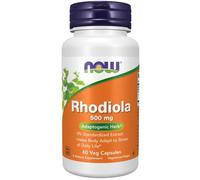 NOW Foods Rhodiola 500mg Adaptogenic Herb- 60 vcaps