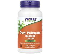NOW Foods Saw Palmetto Extract 160mg Softgels 120 Softgels