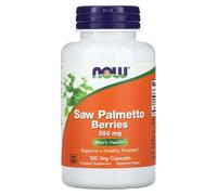 NOW Foods Saw Palmetto Berries Prostate 550mg Capsules - 100 Vegan Capsules