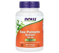 NOW Foods Saw Palmetto Extract 160mg | 120 & 240 Softgels | Prostate Support