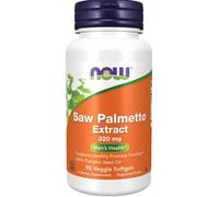 NOW Foods Saw Palmetto Extract With Pumpkin Seed Oil 320mg Veg Softgels 90 Softgels