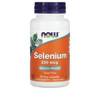 NOW Foods - Selenium Supplement 200 mcg - Essential Mineral Support - 90 Veg Capsules