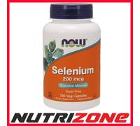 Now Foods Selenium 200mcg Essential Mineral Hair & Nails Support - 180 vcaps