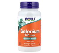NOW Foods Selenium Antioxidant 200mcg Daily Wellness Support Capsules - 90 Vegan Capsules