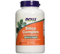 NOW Foods Silica Complex With Horsetail Extract Tablets 180 Tablets
