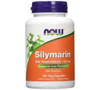 NOW Foods Silymarin With Turmeric 150mg Capsules 120 Capsules