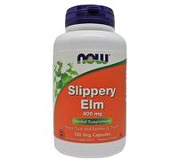 Now Foods Slippery Elm Capsules 400 mg - Digestive Support - 100 Capsules