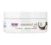 NOW Foods, Solutions, Coconut Oil, Natural, 3 fl oz (89 ml)