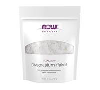 NOW Foods Solutions Magnesium Flakes 100% Pure from The Ancient Zechstein Seabed Highly Concentrated 26.5-Ounce