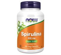 NOW Foods Spirulina Natural 500mg Capsules 120 Capsules