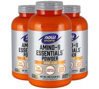 Now Foods Sports Amino-9 Essentials Powder 3X11.64 oz 330g Tryptophan/Methionine