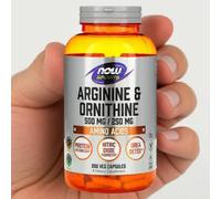 NOW Foods, Sports, Arginine & Ornithine, 250 Veg Capsules