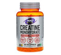 Now Foods, Sports, Creatine Monohydrate, 750 mg, 120 Veg Capsules