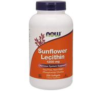 Now Foods Sunflower Lecithin, 1200mg, 200 Softgels