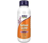 Now Foods Sunflower Lecithin 1200mg Non-GMO 100 Softgels, 100 g