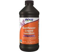 NOW Foods Sunflower Lecithin Liquid 16oz Cellular and Nervous System Support USA